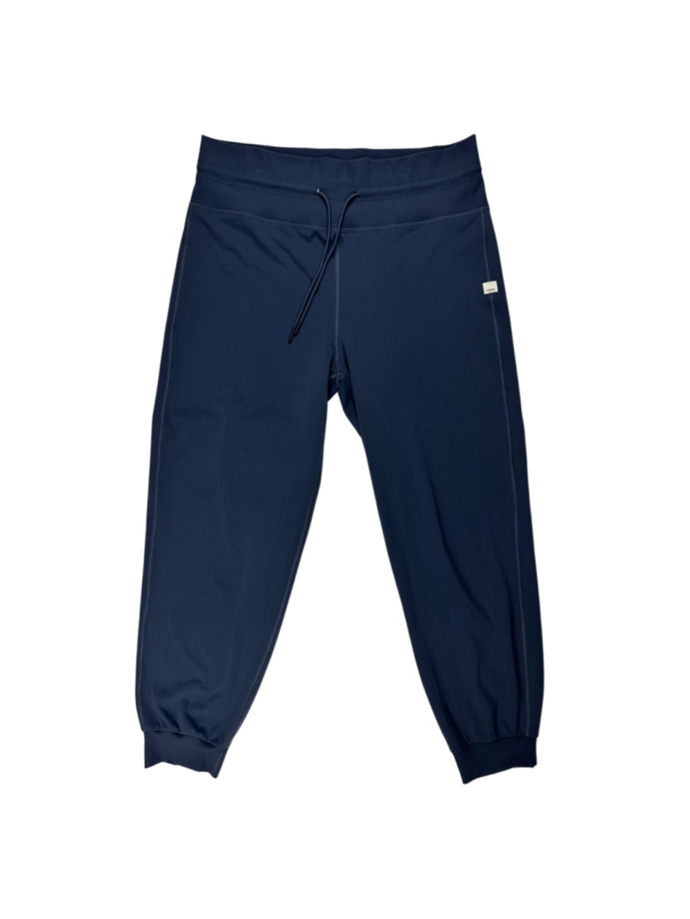 Vuori Women’s Daily Form Navy Leggings Size XL Stretch Yoga Joggers Drawstring - Picture 2 of 8